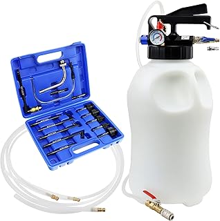 Pompe de transfert de fluide d'air joyvans 10l avec 15 adaptateurs atf