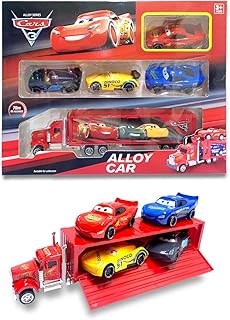 Party time - coffret de voiture 5 pièces avec camion mcankle, cadeau