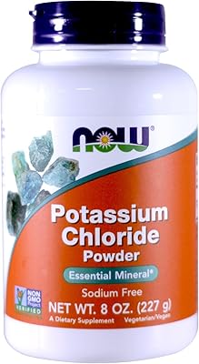 Now foods - poudre de chlorure de potassium (236 ml)