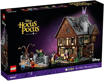 Lego® ideas disney hocus pocus : la maison des sœurs sanderson 21341 (2 316 pièces). L'univers du discount accessible 24/7 sur Diaytar Sénégal