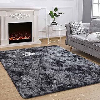 Tapis doux et moelleux pour salon tapis à poils longs
