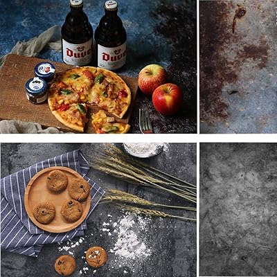 Slenz 56x89cm papier béton ciment rétro 2 en 1 toile de fond