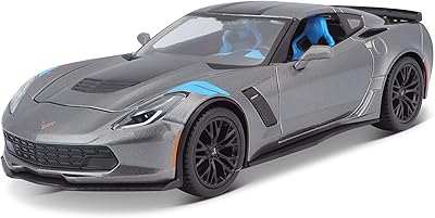 Maisto, 1:24 2017 chevrolet corvette grand sport special edition, la couleur peut varier