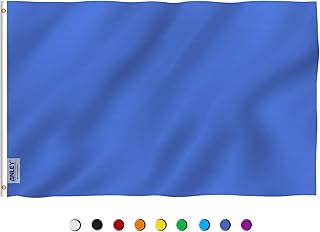 Seulement drapeau bleu uni 3 x 5 pieds de fly breeze