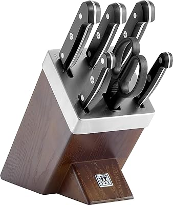 Ensemble de 7 couteaux zwilling four star, 7 pièces, manche confortable. ensemble spécial