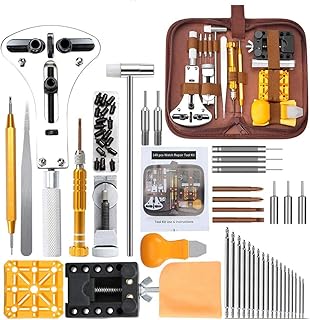 Dreamslink 149 pièces ensemble d'outils de montre professionnel plus grand ouvre-boîtier