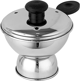 Machine à puttu royalford shirata, acier inoxydable, rf10141, autocuiseur, poignée en bakélite résistante