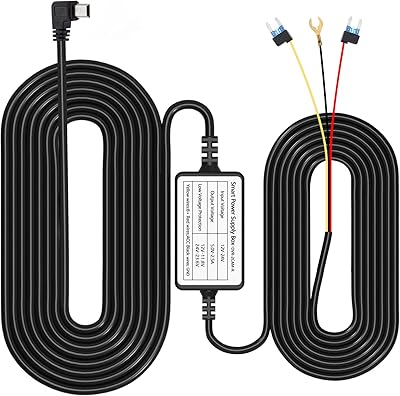 Kit de cordon de disque dur mini usb de 10 pieds 12v-24v à