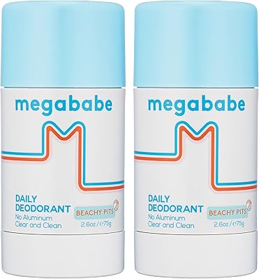 Déodorant megababe beachy pits (paquet de 2)