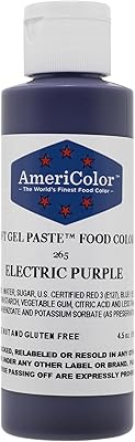 Pâte de gel de couleur électrique american color soft 127 g - violet
