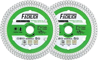 Fachlich lame diamantée de 3 pouces - disque de coupe pour carrelage 2