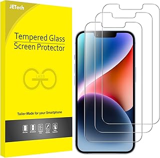 Protecteur d'écran en verre trempé geetech pour iphone 14, 6,1 pouces, paquet