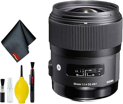 Objectif sigma 35 mm f/1.4 dg hsm art pour monture canon ef (usa)