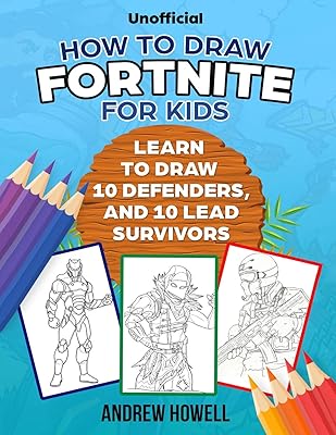 Comment dessiner fortnite pour les enfants : apprenez à dessiner 10 défenseurs