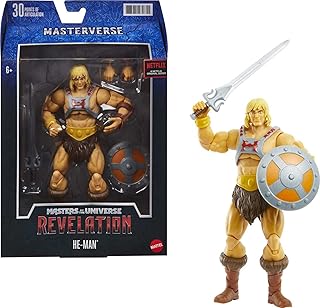 Figurine d'action masterverse he-man revelation des maîtres de l'univers figurine de combat