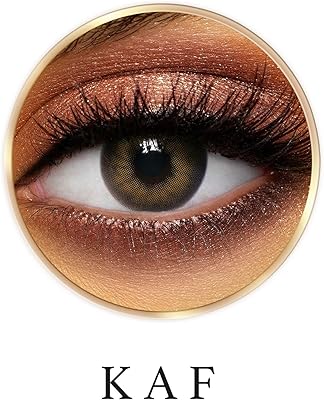 Lentilles de contact dahab kaf, lentilles de contact cosmétiques originales unisexes, jetables 9