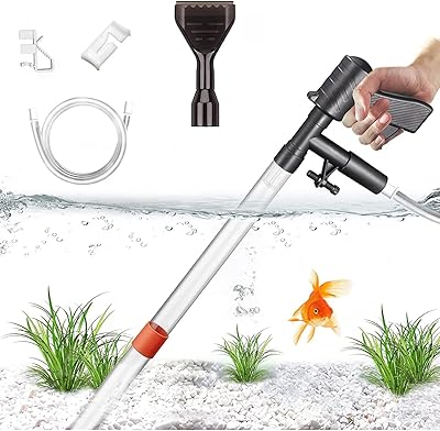 Nettoyeur de gravier d'aquarium - kit professionnel de nettoyage de sable d'aquarium