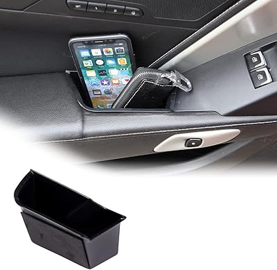 Pour chevrolet corvette c7 2014-2019 boîte de rangement latérale de porte accoudoir support