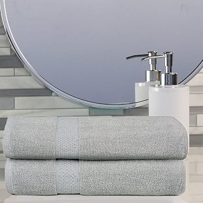 Ensemble de serviettes de bain 2 pièces daniel home sterling solid |
