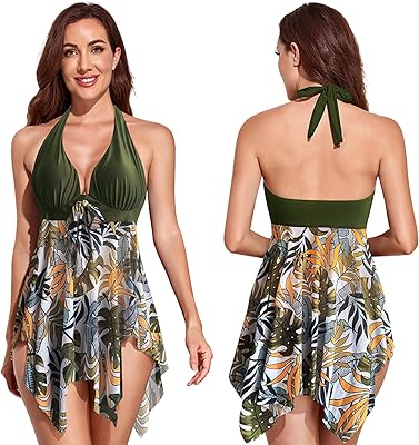 Maillot de bain bikini tankini deux pièces sexy pour femmes, maillot de bain