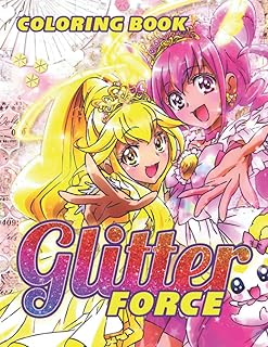 Livre de coloriage glịttẹr fọrcẹ : pages à colorier de personnages d'anime super