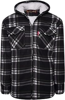 Boutique en ligne chemise à col de bûcheron doublée de fourrure pour hommes, veste matelassée thermique chaude, veste de travail décontractée doublée en polaire. Faites des économies avec Diaytar, le leader du e-commerce discount au Sénégal