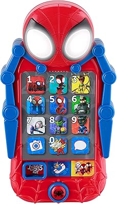 Jouet téléphonique spider-man et ses incroyables amis jouets pour tout-petits avec éducatifs