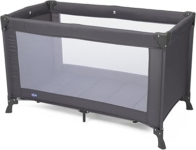 Lit de voyage chicco good night pour bébé, 0-4 ans, gris foncé