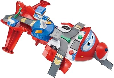 Ensemble de jeu d'avion 2 en 1 super wings jet tower avec mini