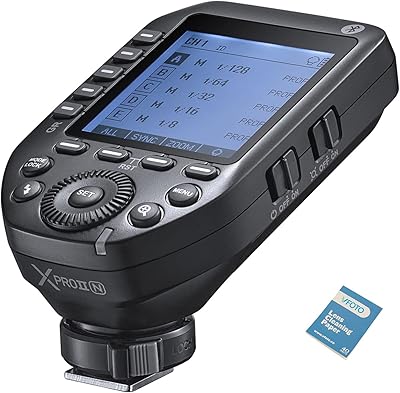 Godox xproii-n ttl déclencheur de flash sans fil hss 1/8000s 2,4 ghz contrôle