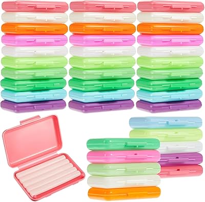 40 pièces de cire orthodontique transparente pour les porteurs d'appareils orthodontiques et d'appareils