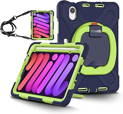 Étui de protection coloré résistant aux chocs moxido avec béquille rotative à 360