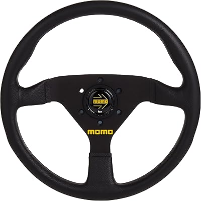 Volant momo r1909/33l (mod 78 cuir noir), 1 paquet