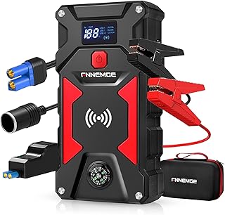 Démarreur de voiture fn amg 2500 ah 24 800 mah 12