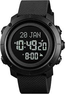 Montre de prière numérique airuvami boussole qibla calendrier hijri fonction de sélection