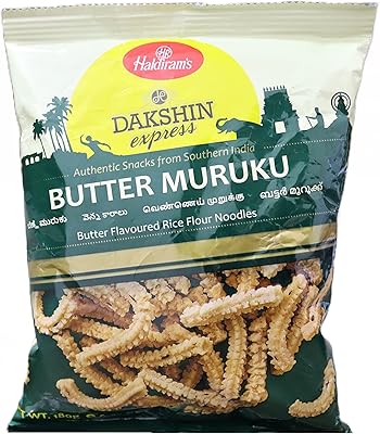 Haldirams dakshin express beurre murukku - 180 gms