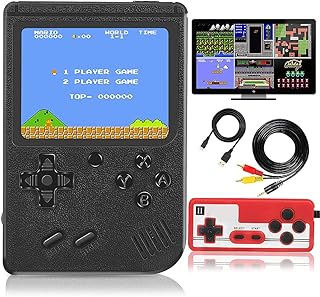 Console de jeu portable delfino 500 jeux fc super classiques mini console