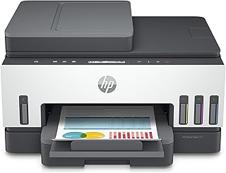 Imprimante sans fil tout-en-un hp smarttank 750, impression, numérisation, copie, recto verso automatique
