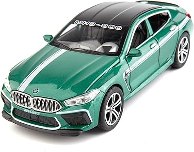 Voiture jouet bmw m8 bed tact, échelle 1:32, en alliage de zinc