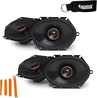 Infiniti - deux paires de haut-parleurs de voiture 2 voies ref-8632cfx 6 x