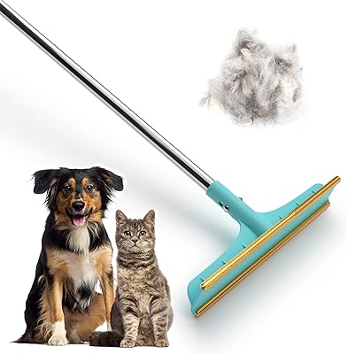 Uproot clean xtra balai d'épilation pour animaux de compagnie avec manche