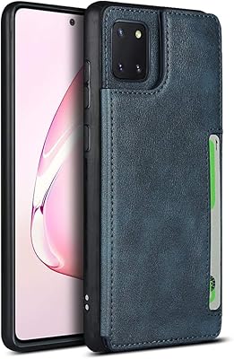 Étui portefeuille en cuir sailor tech pour samsung galaxy note 10 lite