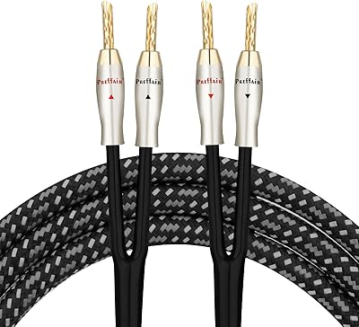 Câble de haut-parleur hifi audiophile 14 awg fil de haut-parleur plaqué argent