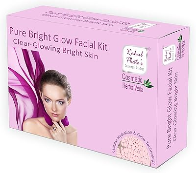 Kit facial pure bright glow de rahul fitts research products