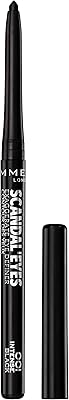 Crayon eye-liner exagéré rimmel scandaleyes, noir intense, 0,35 g