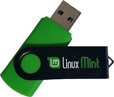 Apprenez à utiliser linux mint cinnamon 19 linux 19, clé usb de 8