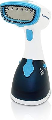 Fer à vapeur sonashi 900w-1100w, bleu - sgs-315