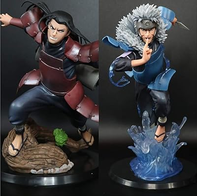 Naruto senju hashirama tobirama shodai hokage ensemble de jouets 2 pièces