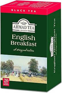 Sachets de thé noir ahmed tea - 20 sachets