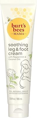 Crème pour les jambes et les pieds mama bee de burt's bees contre